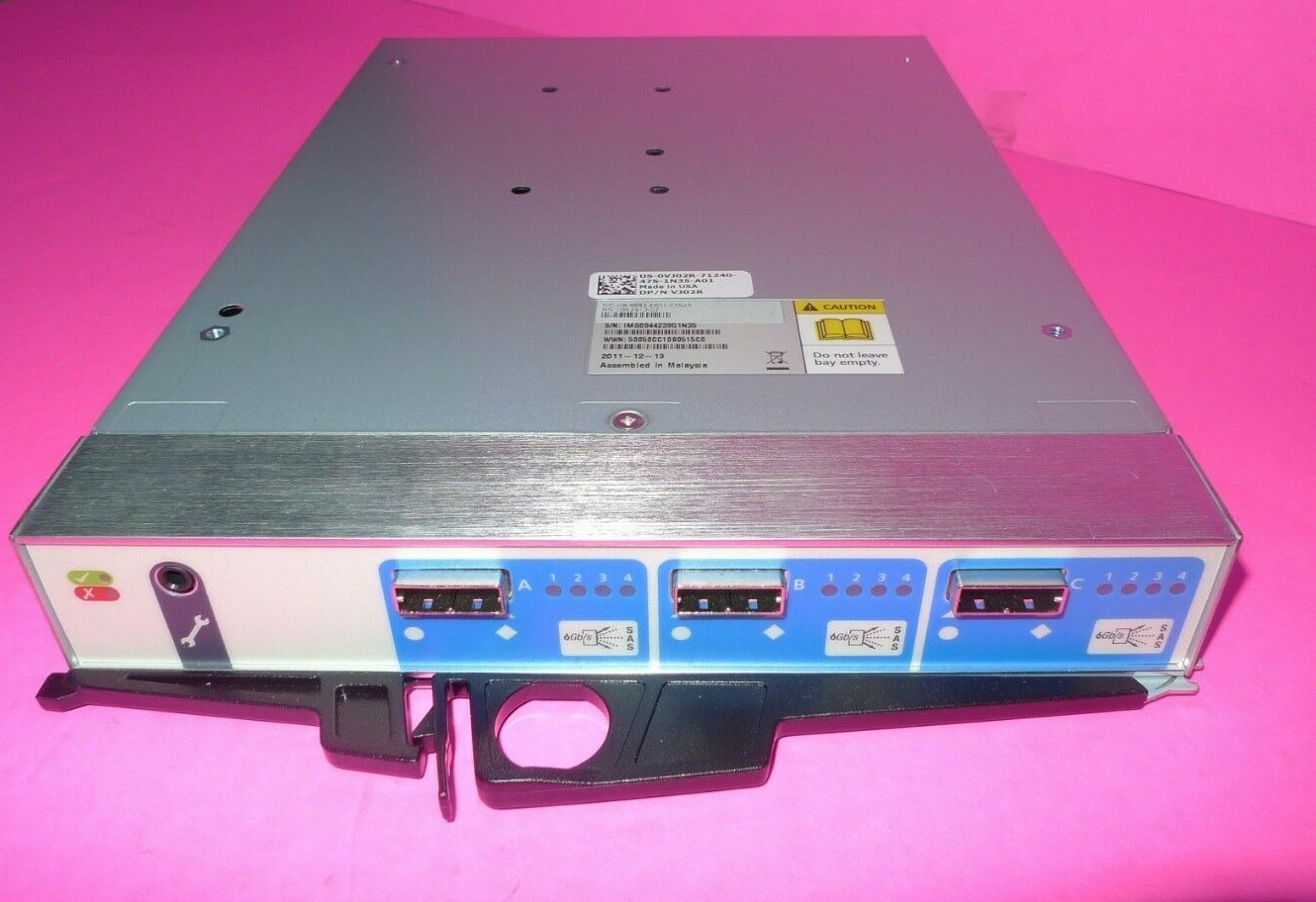 Genuine Dell HB-SBB2-E601-COMP Compellent 0952913-07 6GB/S SAS Controller VJ02R