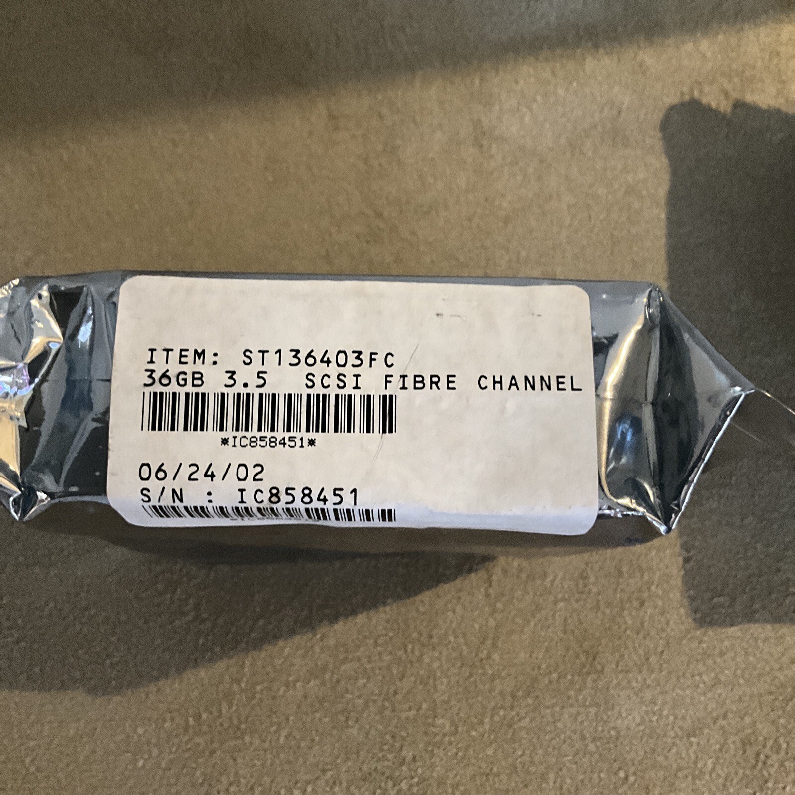 SEAGATE CHEETAH 36GB 10K 16MB SCSI 3.5'' ST136403FC Factory Sealed