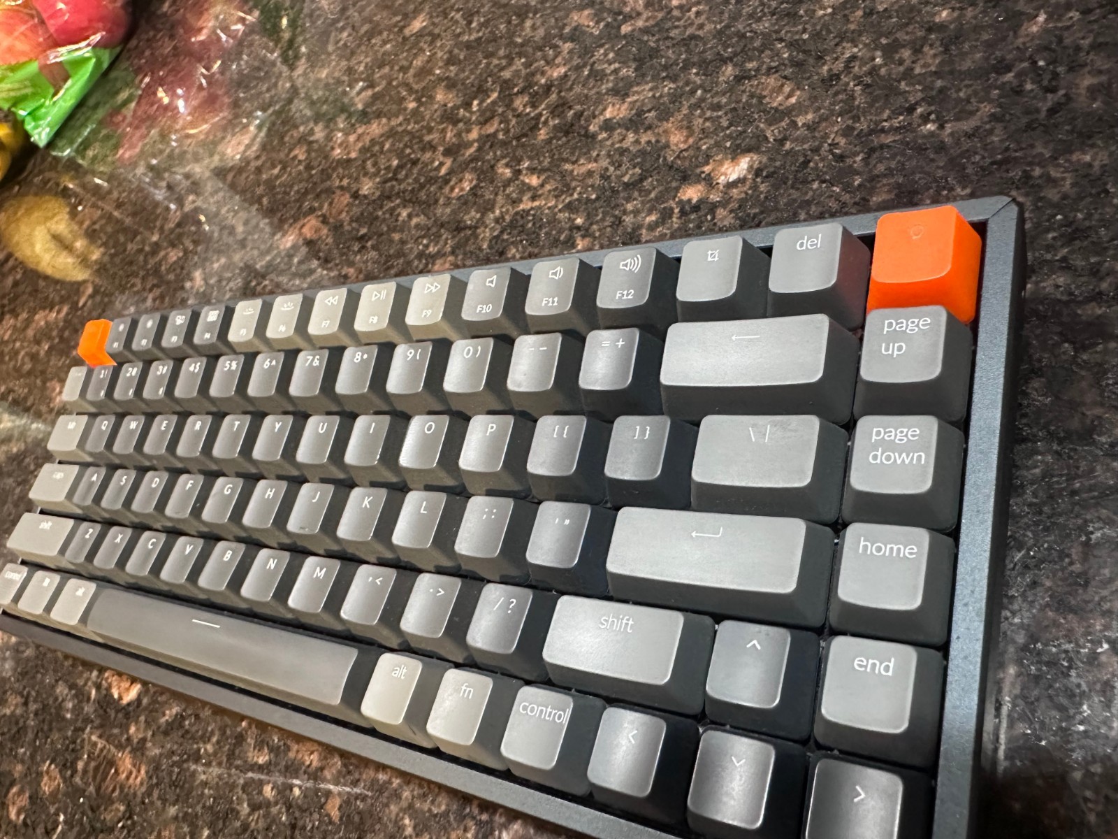 Keychron K2 K2C3 Wireless Mechanical Keyboard 75% RGB Bluetooth USB-C Used