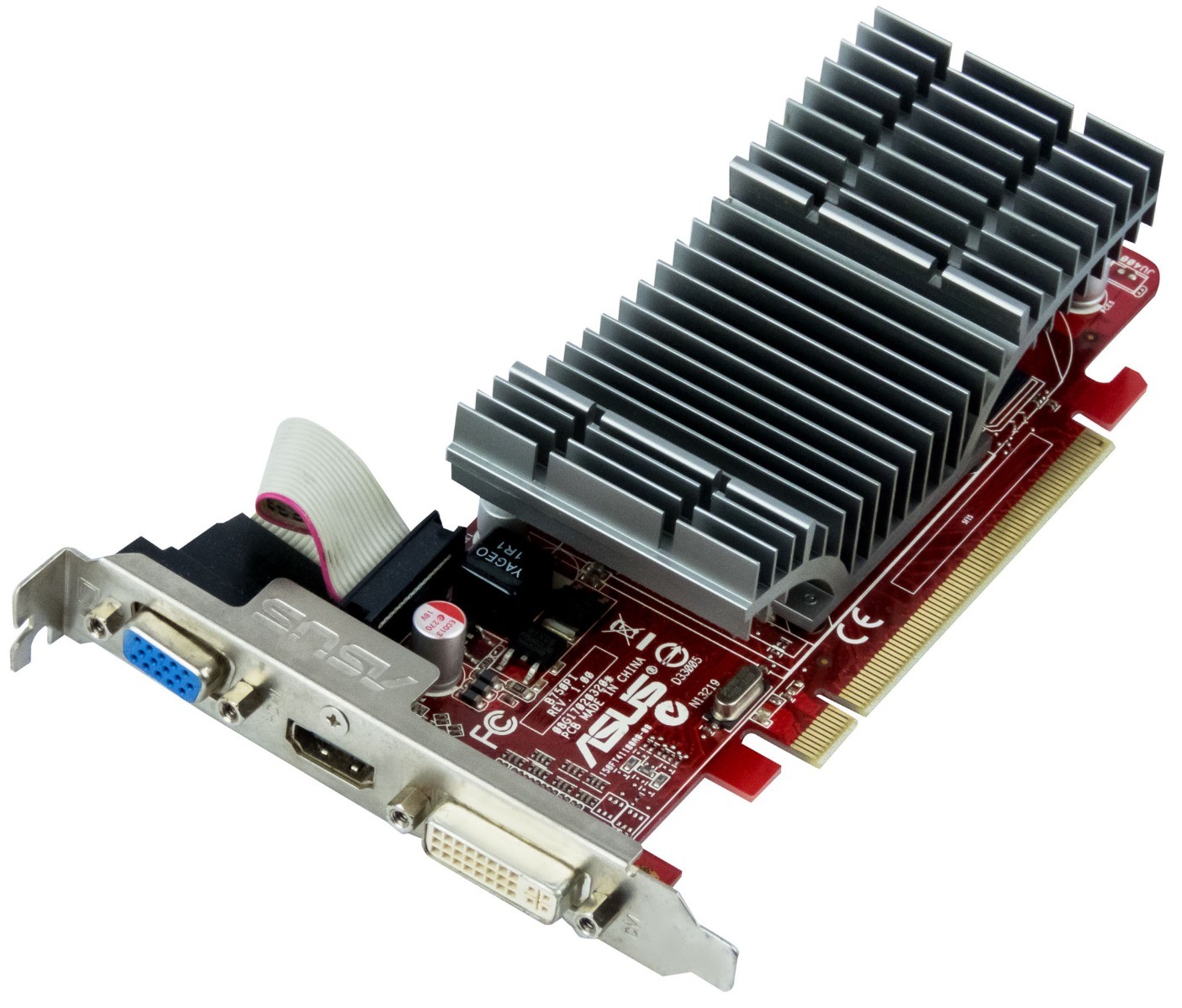 GRAPHICS CARD ASUS ATI RADEON HD 4350 512MB EAH4350 SILENT/DI/512MD2(LP) PCIe x16