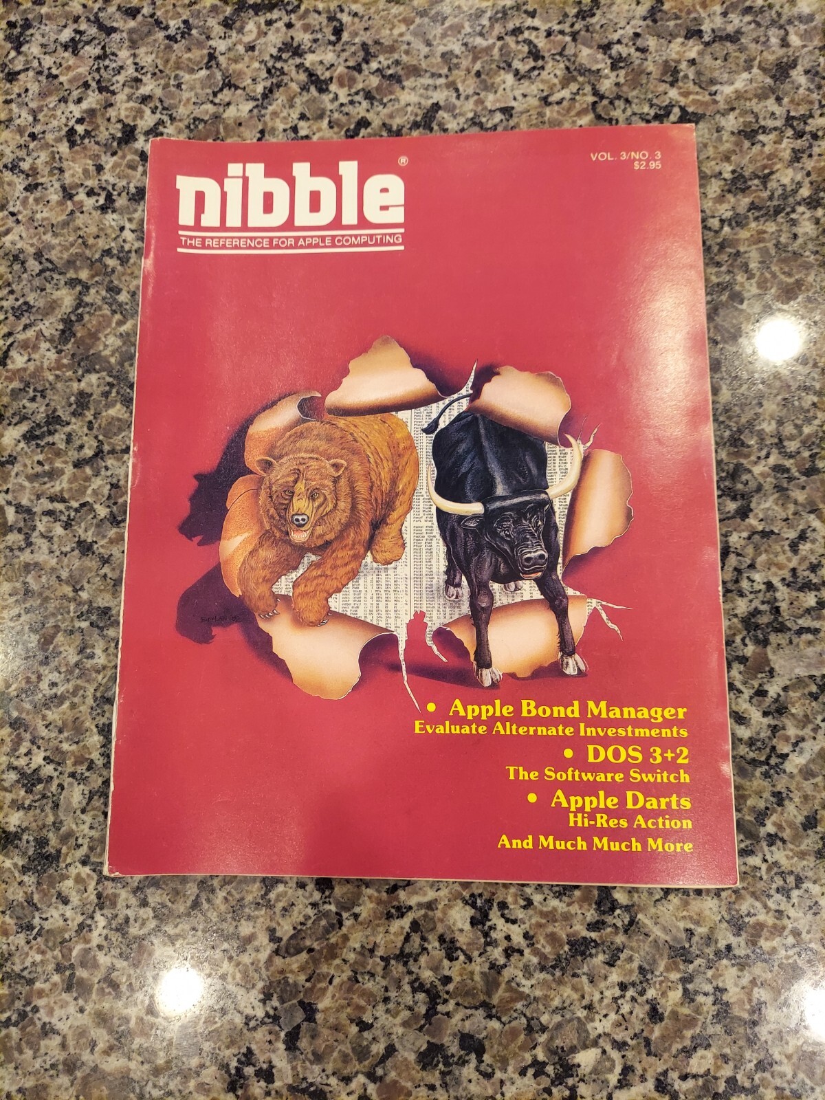 VINTAGE NIBBLE THE REFERENCE FOR APPLE COMPUTING MAGAZINE VOL.3/NO. 3 1982