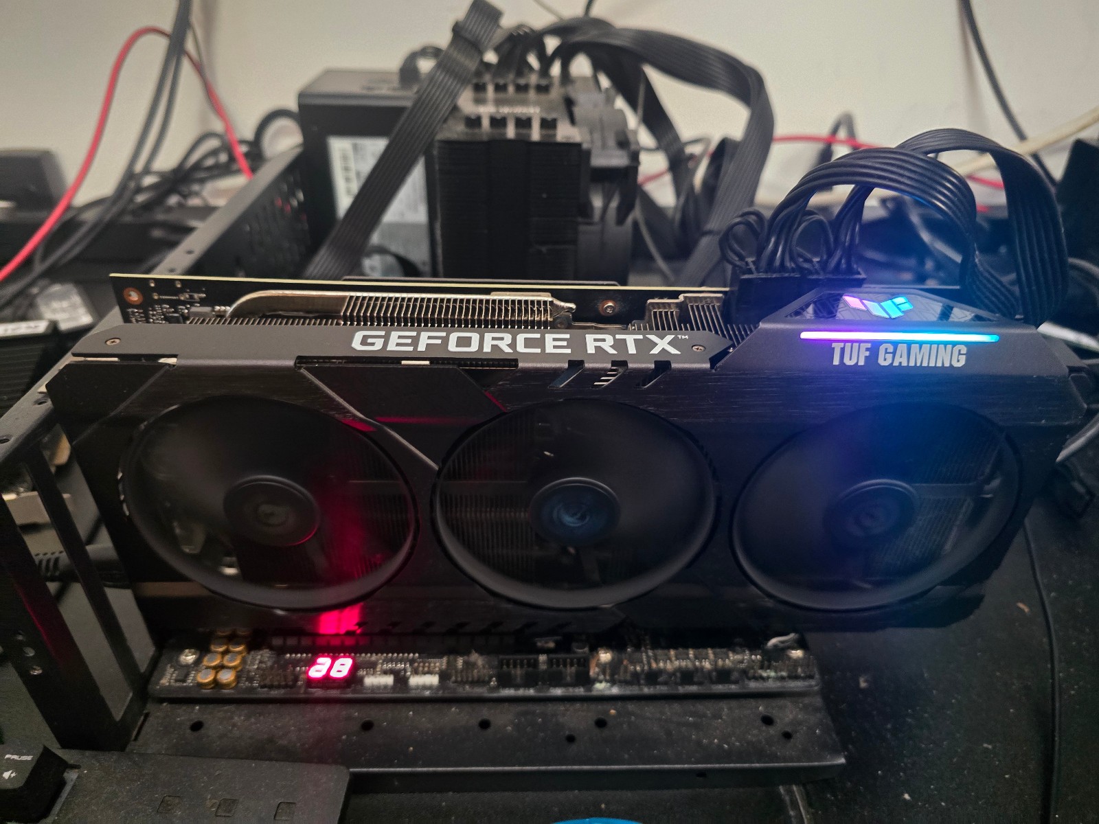 ASUS TUF Gaming TUF-RTX3080-10G-V2-Gaming-PD Graphics Card -(Parts Read)
