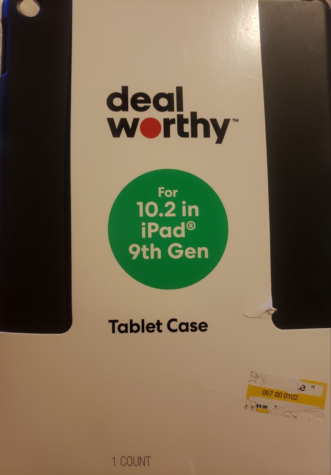 Deal Worthy Apple iPad 9th Gen 2021 10.2 inch Solid Black Basic Tablet Case New