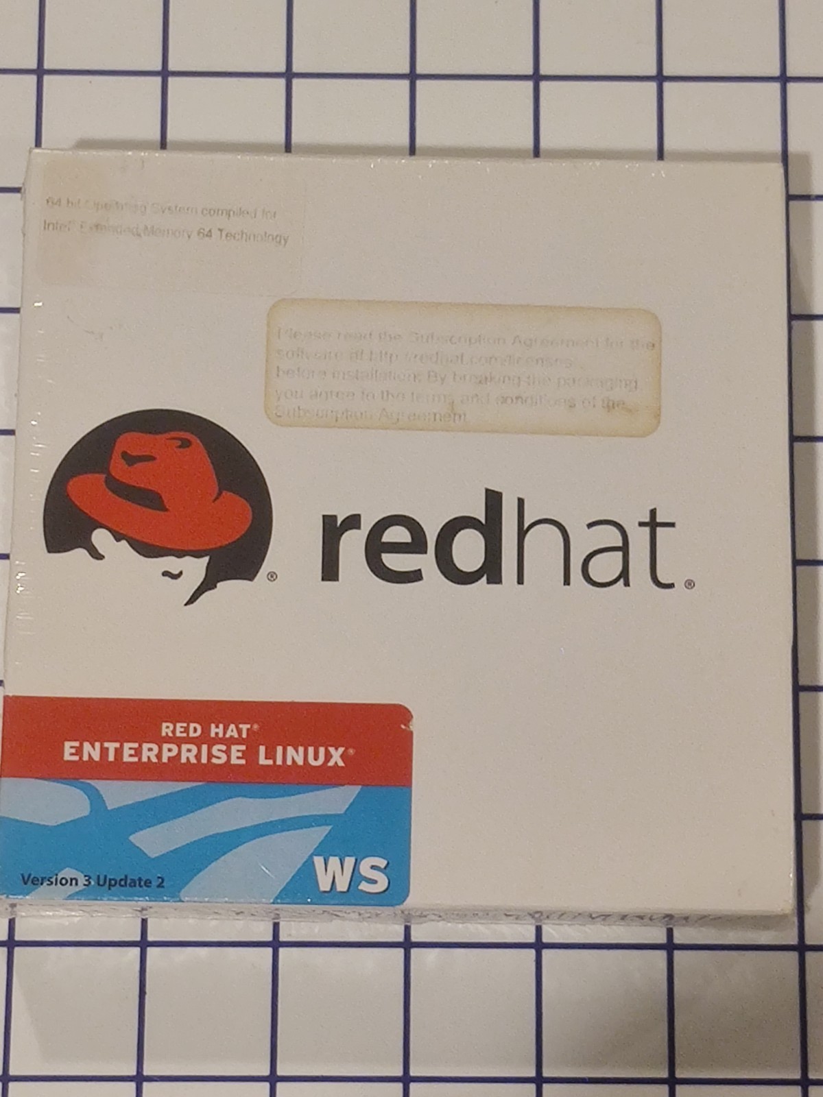 RED HAT ENTERPRISE LINUX VERSION 3 update 2 NEW UNOPENED** Linux 3.2