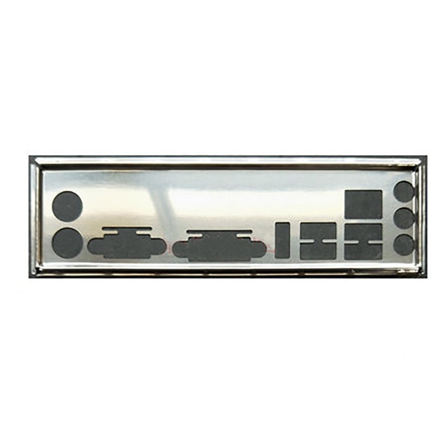 OEM I/O IO shield Backplate For ASRock 760GM-HDV   Motherboard Rear Baffle