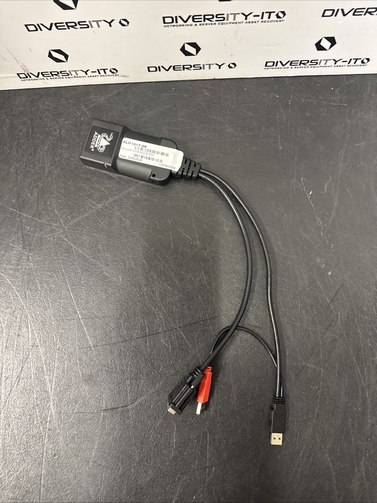Adder ALIF101T-DP ADDERLink INFINITY DisplayPort USB KVM Dongle