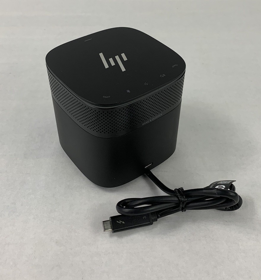 HP HSN-IX01 Thunderbolt G2 120W USB-C Docking Station w/ HSN-IA01 Audio Module