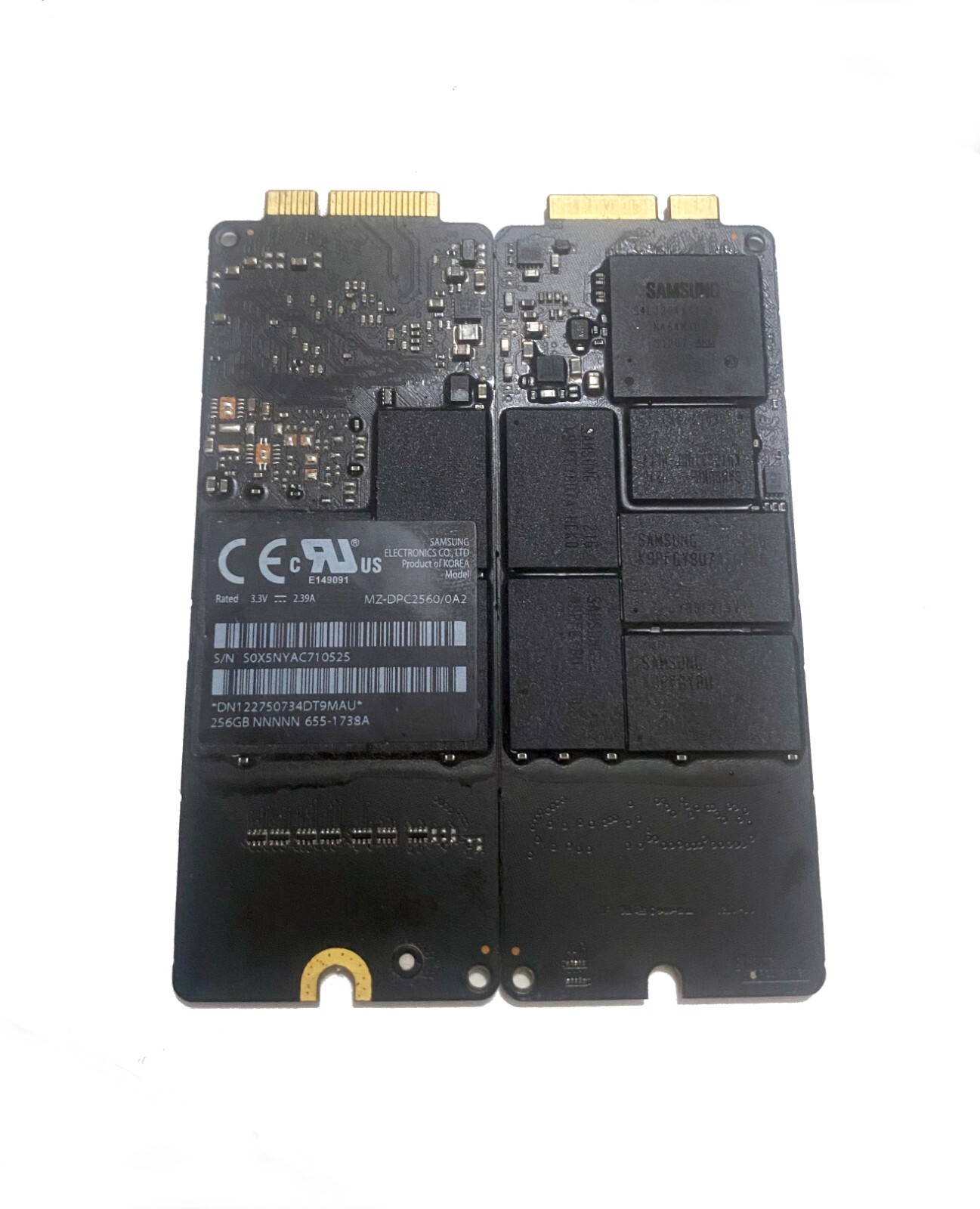 Genuine Samsung MZ-DPC2560/0A2 256GB SSD for Apple MacBook Pro