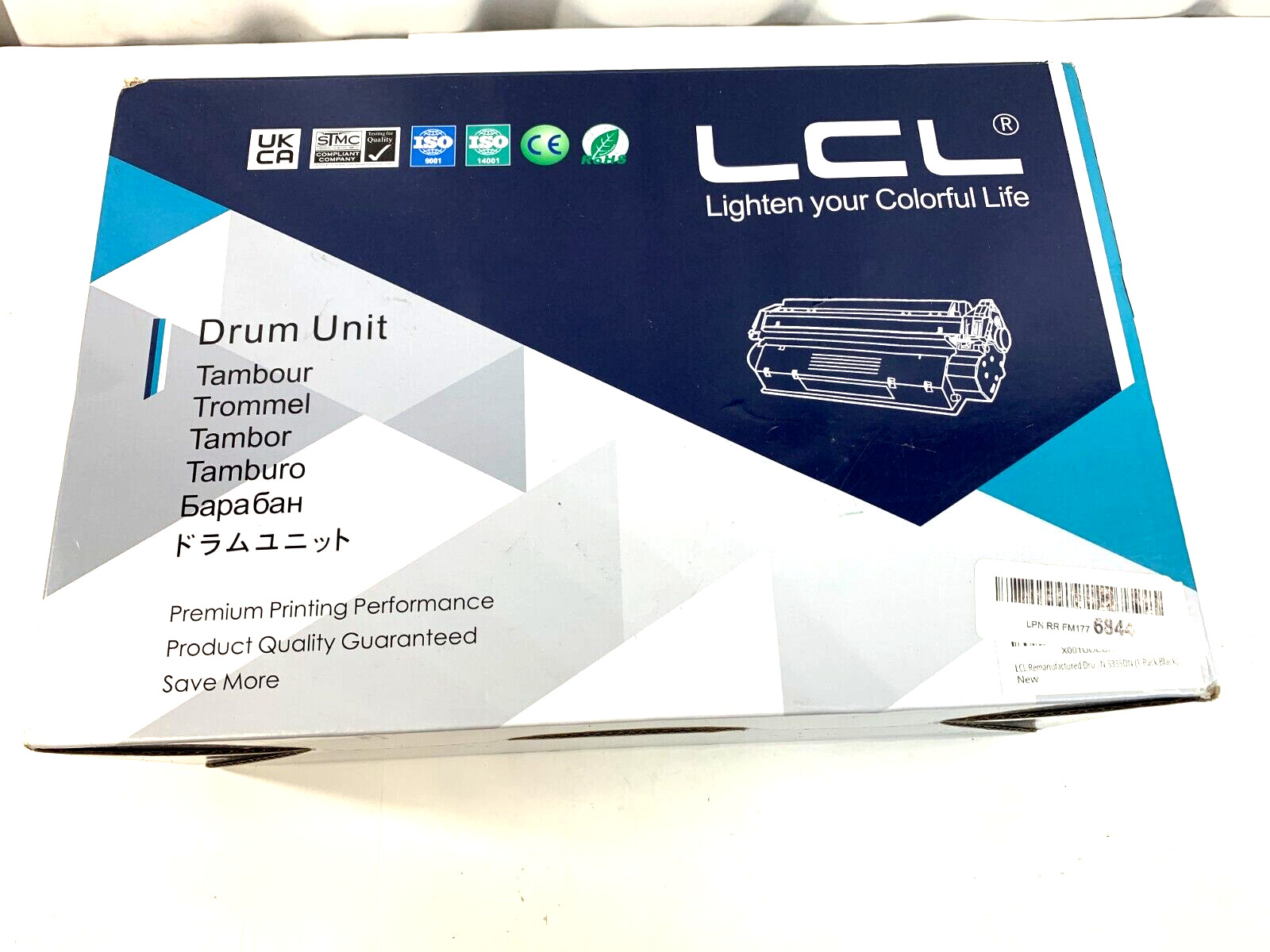 LCL Drum Unit Replacement for Dell 330-8988 593-10338