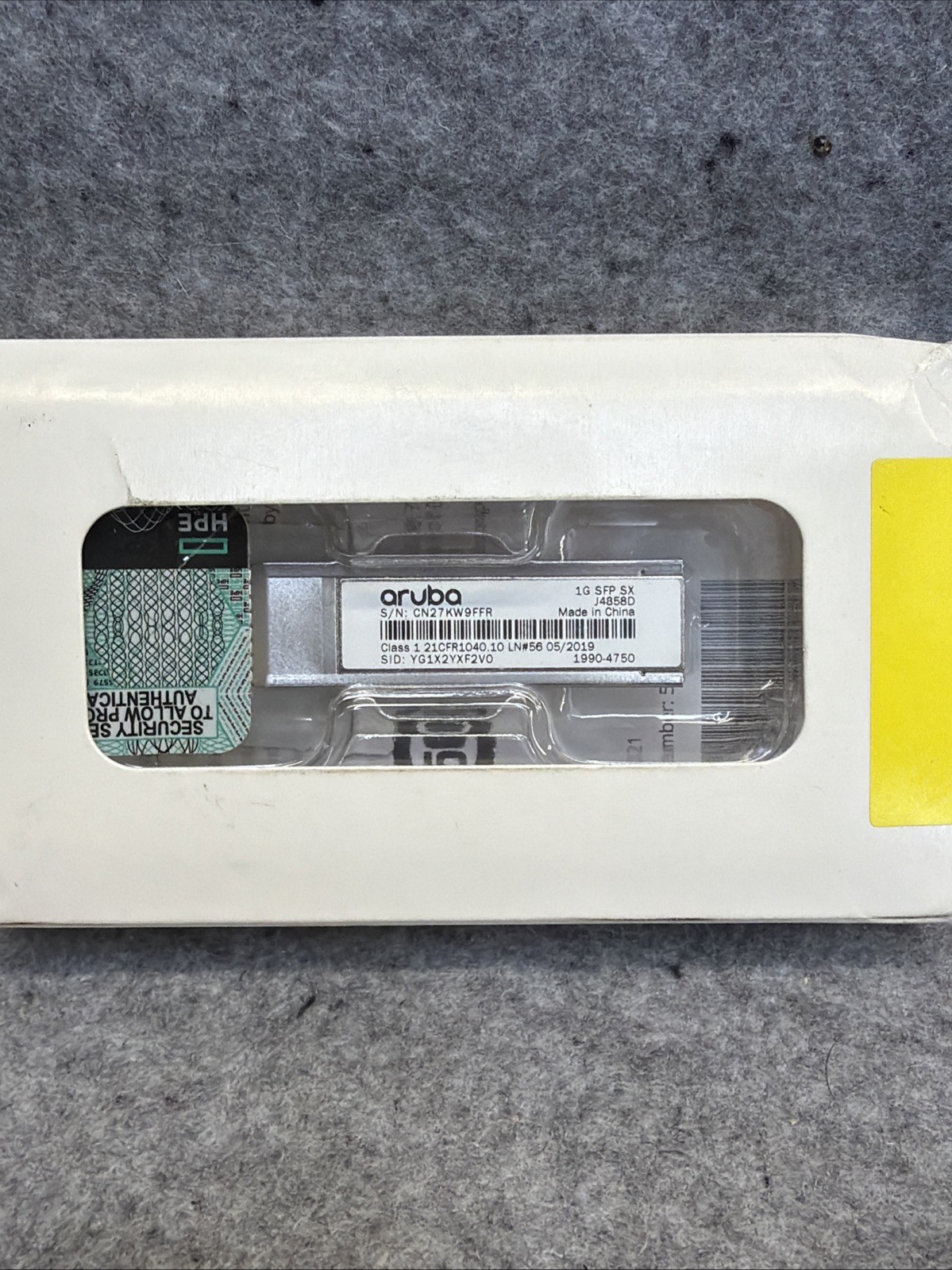 NEW original ARUBA HP J4858D  1G SFP LC SX 500m MMF XCVR fast shipping