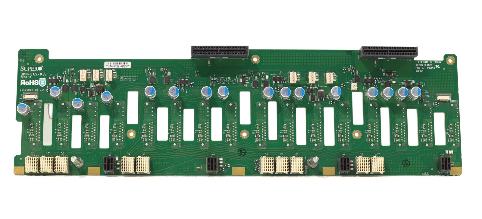 SuperMicro 3.5" 3U 16-Bay SAS/SATA Storage Server Backplane P/N: BPN-SAS-937