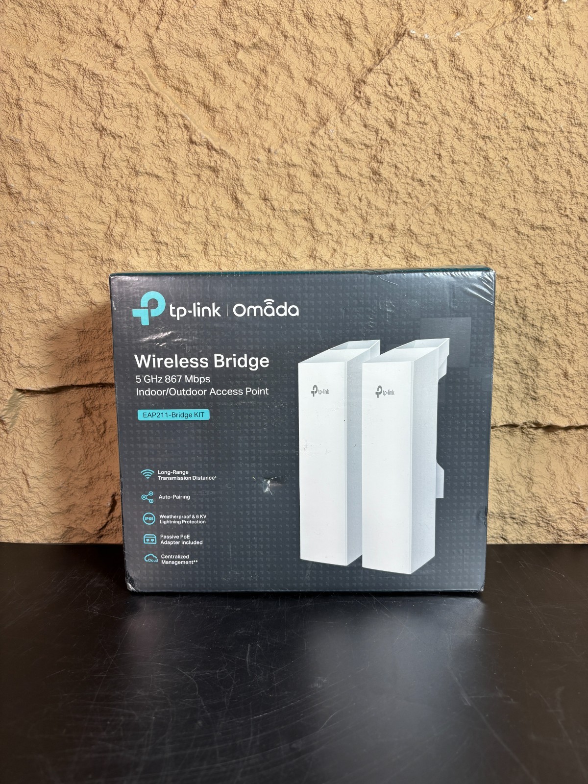 TP-Link Omada EAP211-Bridge KIT 5GHz 867Mbps Outdoor Wireless Bridge 2-Pack