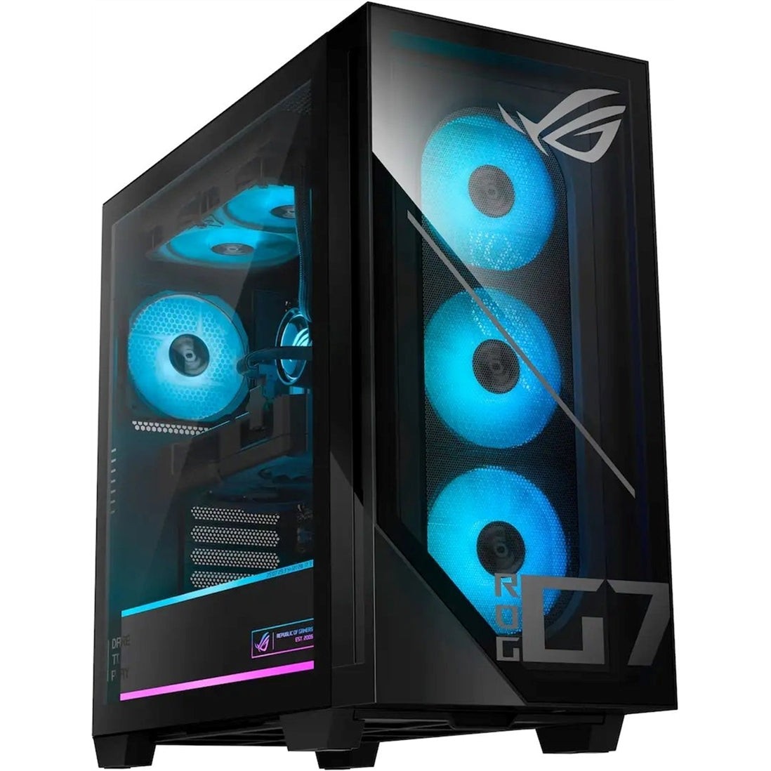 Asus ROG GM700 1TB SSD Ryzen 7 8700F RTX 5060 Ti Win11P Black 32GB RAM