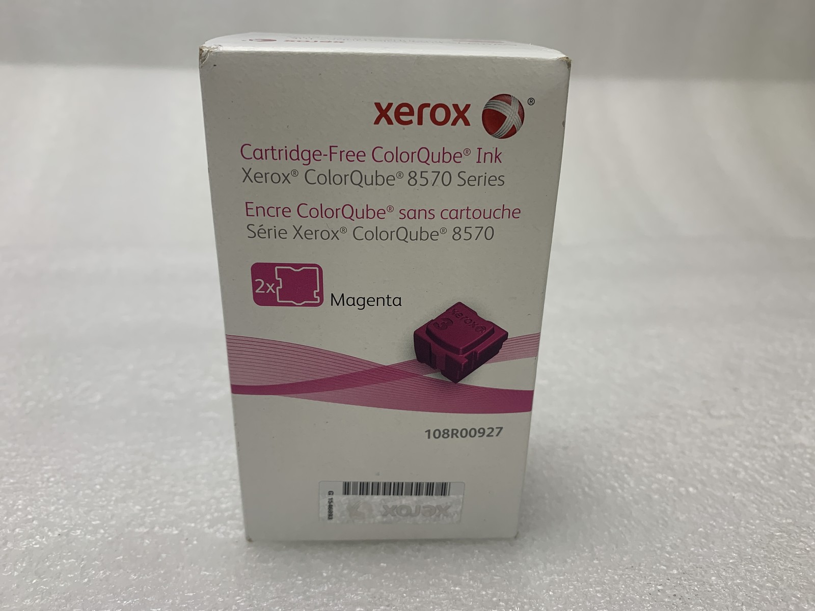 OEM  Xerox Cartridge-Free ColorQube Solid Ink  2x Magenta  / 108R00927 / Sealed