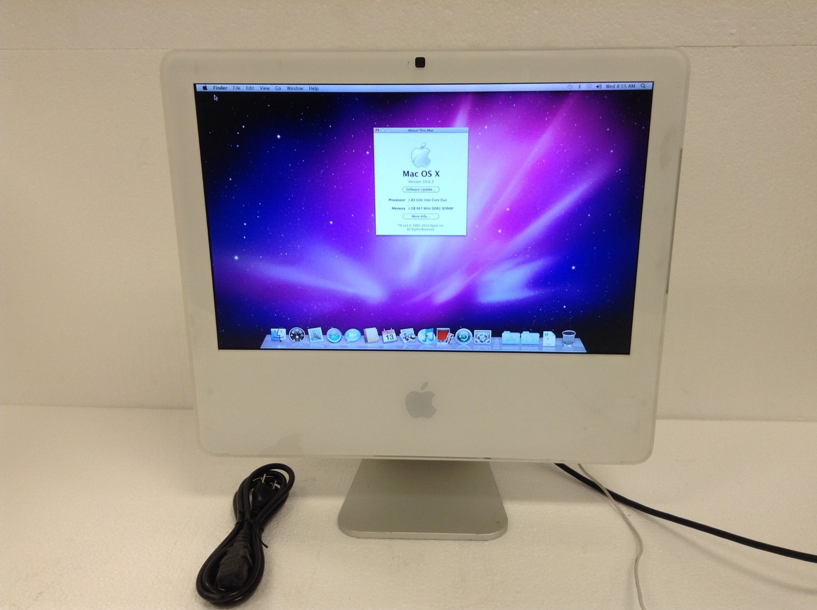 Apple iMac A1173 17" Desktop Core Duo 1.83GHz 1GB 160GB Mac OS X Early 2006