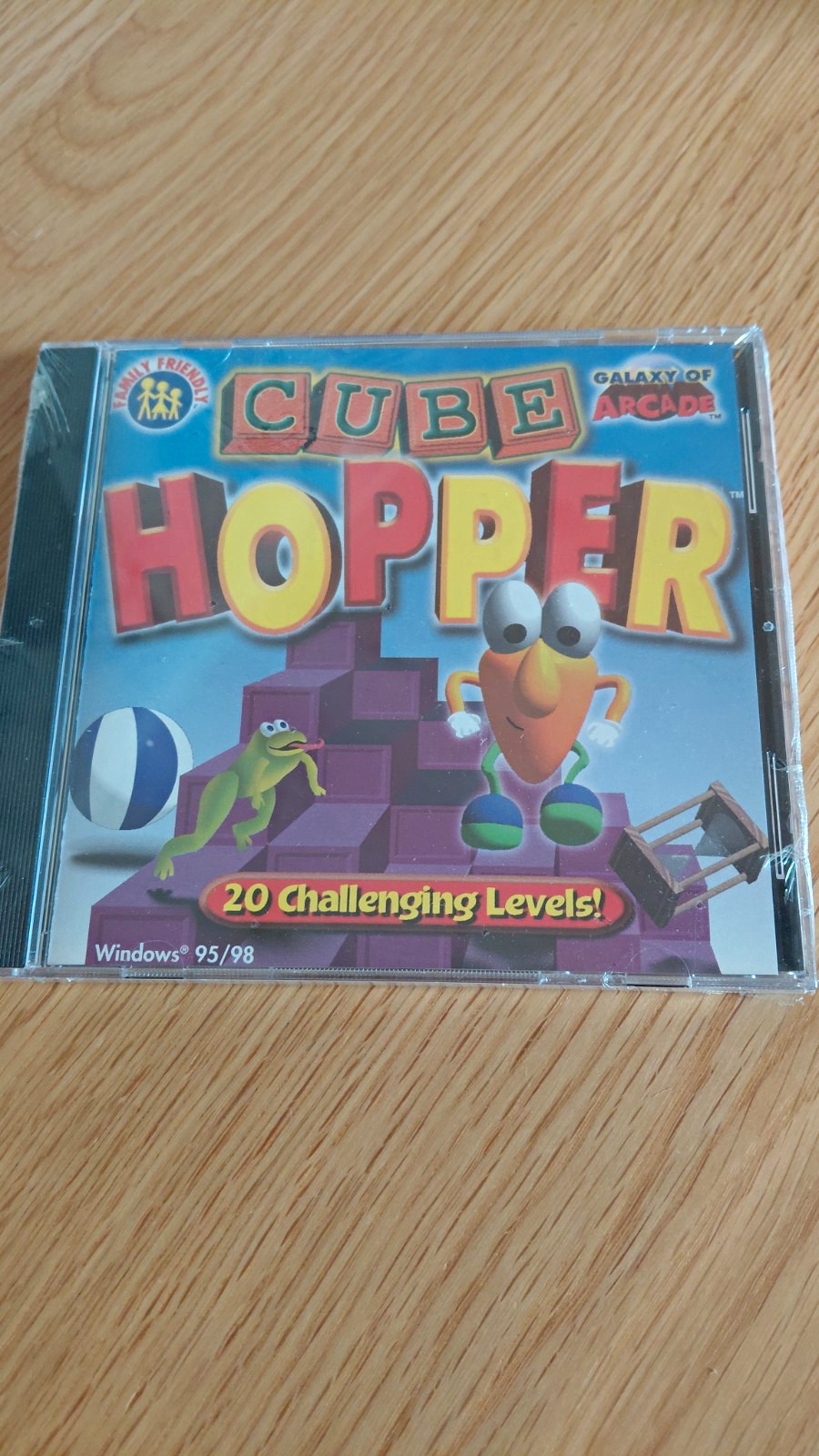Galaxy Software Galaxy Cube Hopper PC Game CD-ROM Windows 95/98 English