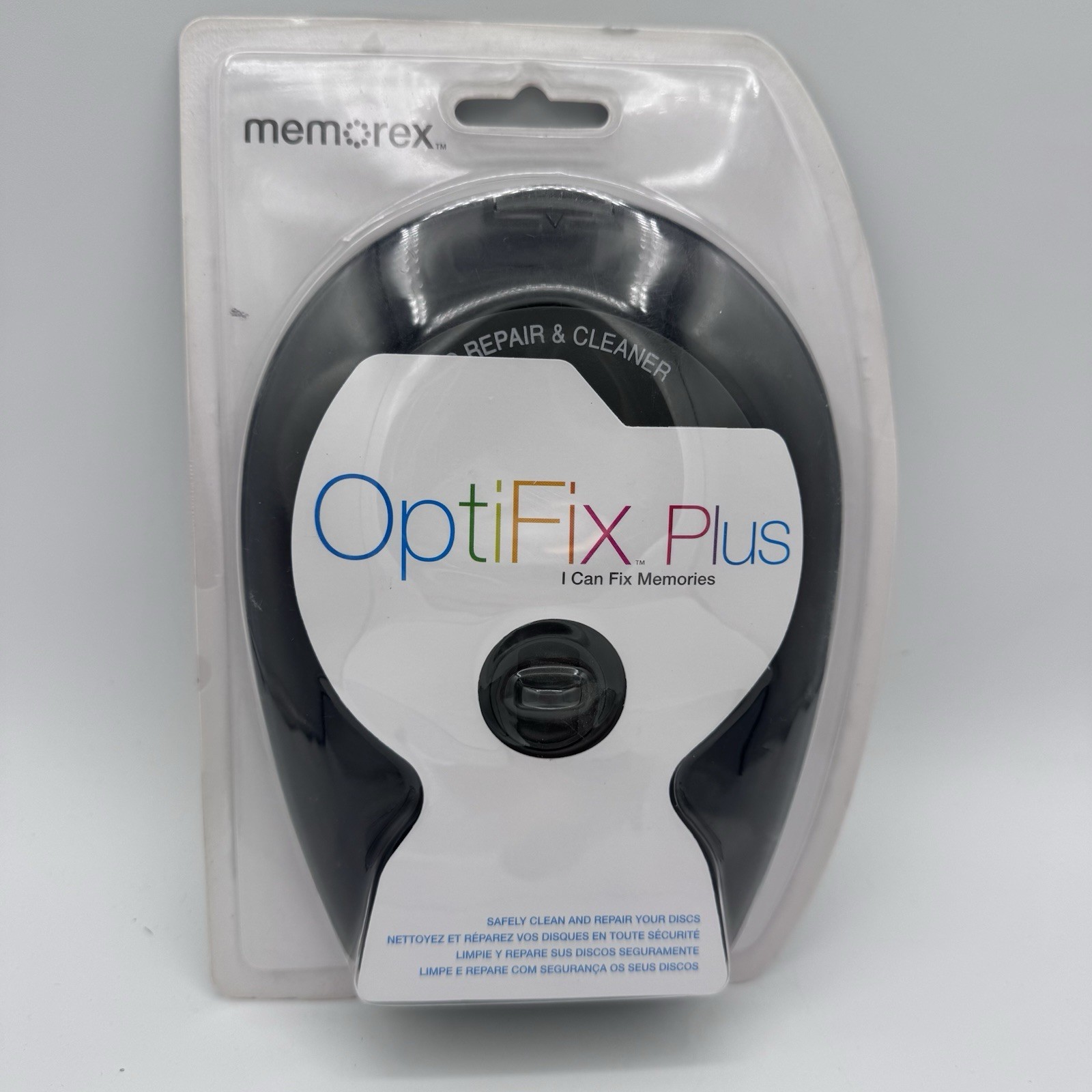 Optifix PLUS Memorex CD DVD Video Game Repair and Cleaner NEW