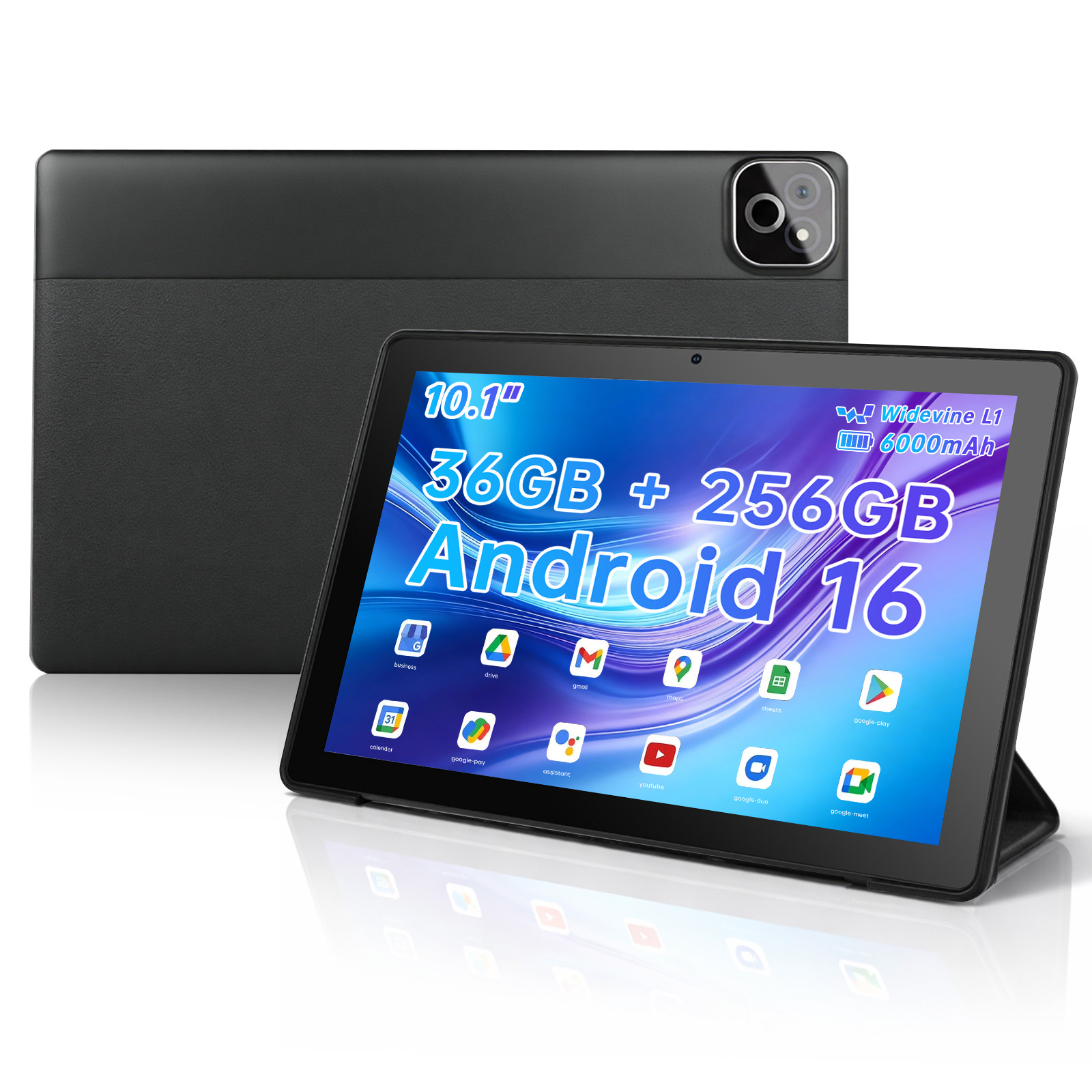 2026 10.1 inch Tablet 34(6+28)GB RAM 128GB ROM IPS LCD Android 16 5MP/8MP WIFI