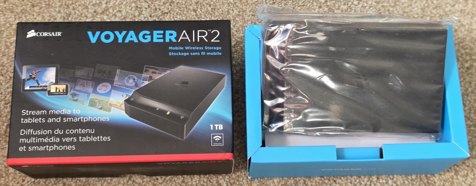 Corsair VoyagerAir2 Mobile Wireless Storage