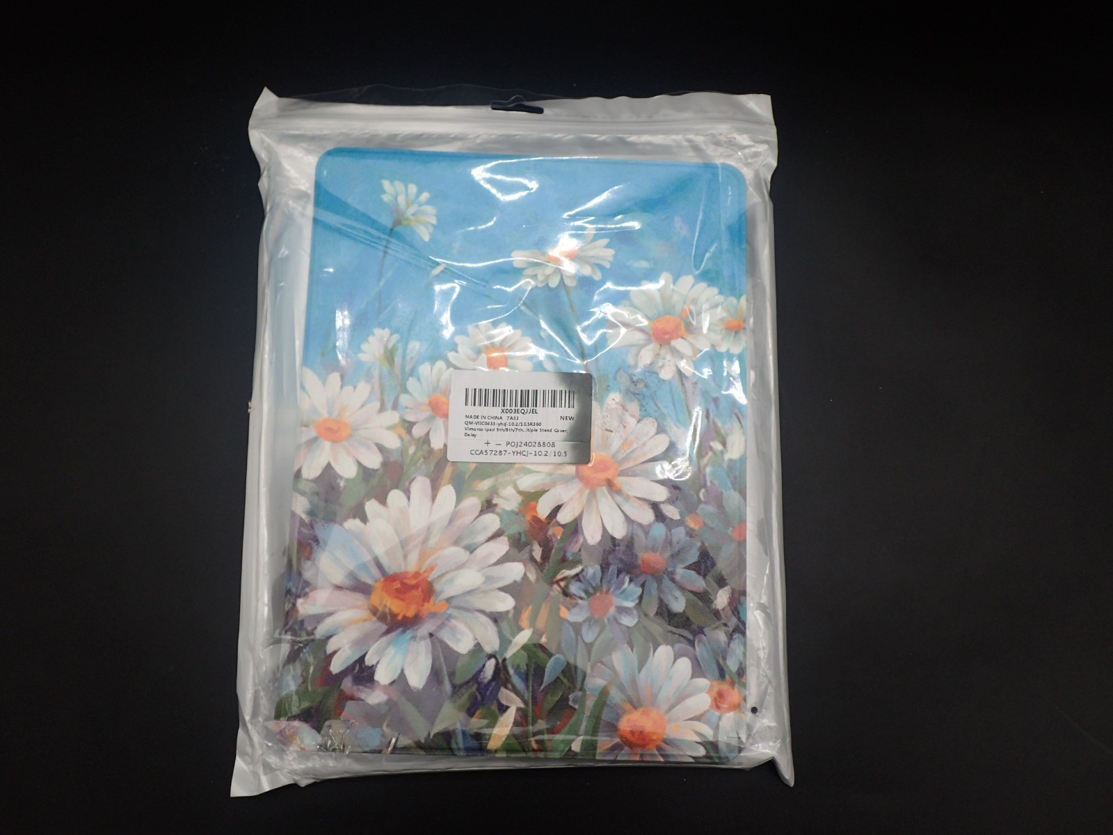 Vimorco Case for iPad 7/8/9 case 10" inch case Daisy Flower Pattern