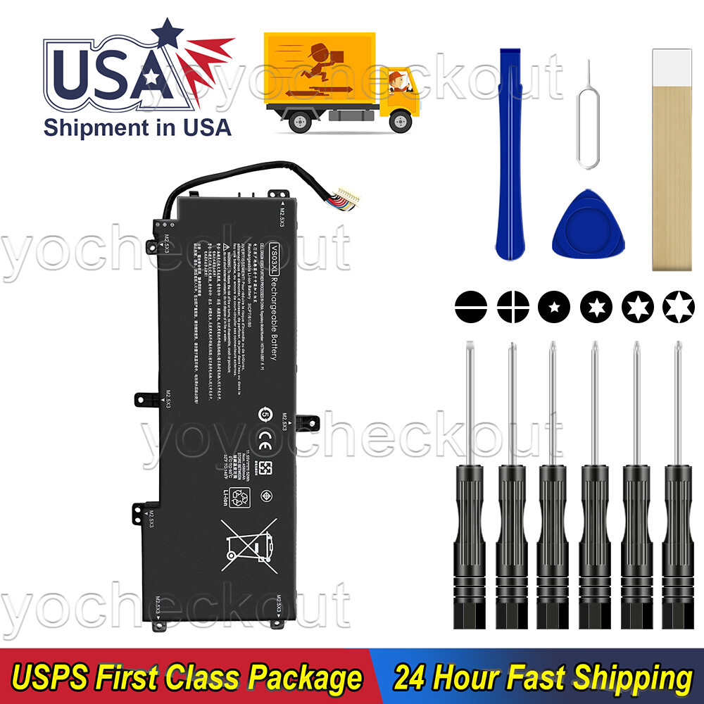 New Battery VS03XL For HP ENVY 15.6" 15-AS014wm 849313-850 849047-541 849313-856