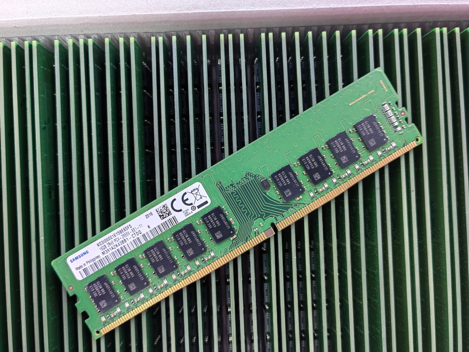 Samsung 16GB DDR4 2666 ECC UDIMM RAM 2Rx8 PC4-21300 for DELL HP Lenovo Acer