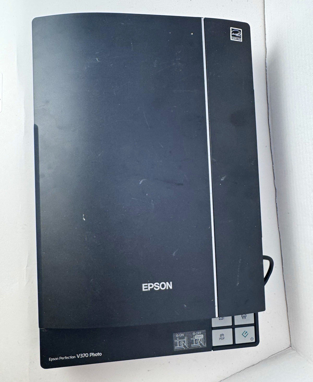 Epson Perfection V370 Photo Flatbed Scanner 4800x9600 DPI CCD USB 2.0 J232D