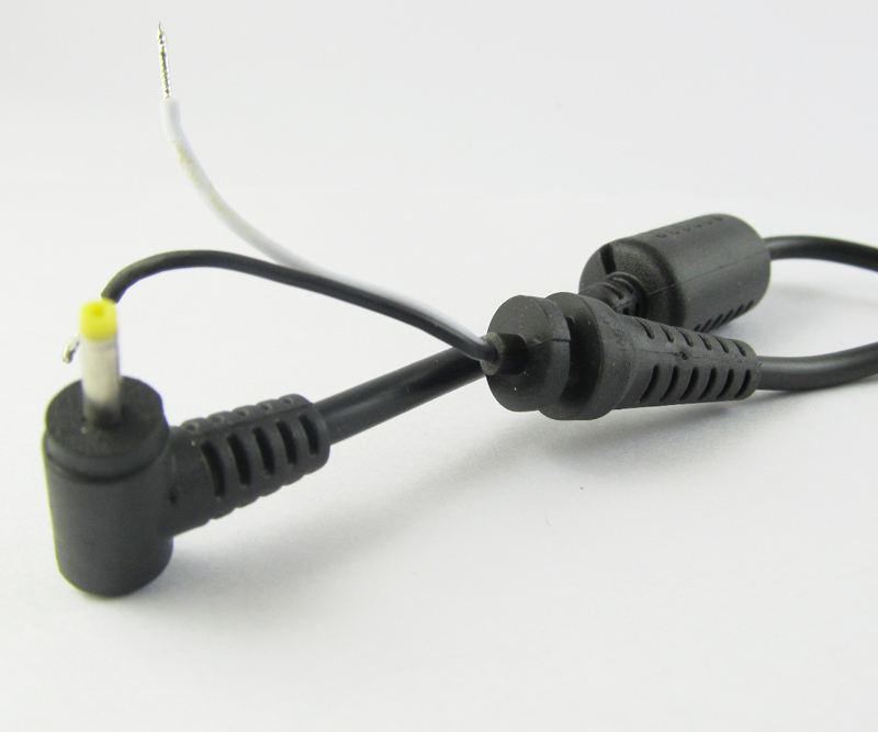 5sets 1.2M/4Ft DC Power Cable 0.7 x 2.35mm Right Angle Plug Male For Asus Eee Pc
