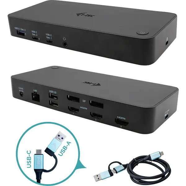 i-tec CATRIPLEDOCKPDPRO Docking Station USB-C® I-TEC USB 3.0/USB-C/Thunderbolt