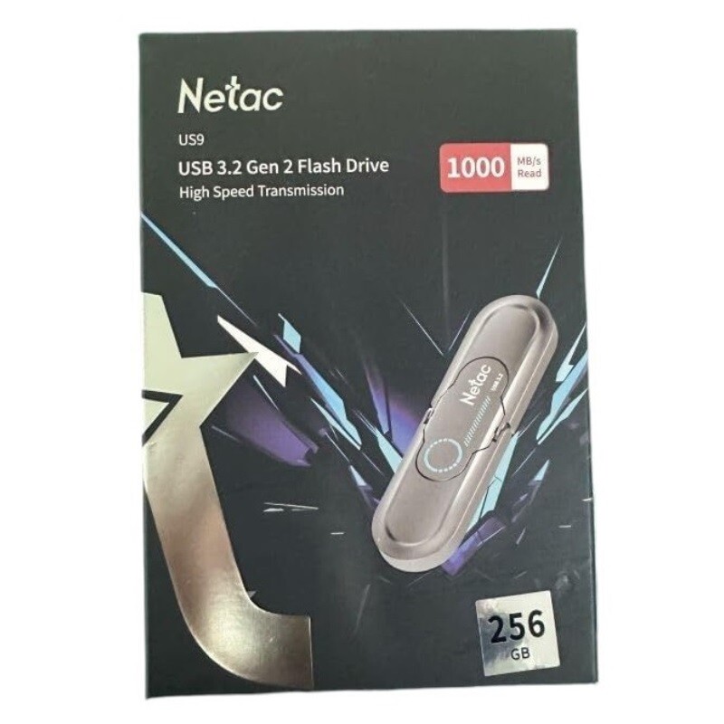 Netac US9 Metal Dual Interface OTG USB Flash Drive 256GB 512GB 1TB USB 3.2 Gen 2