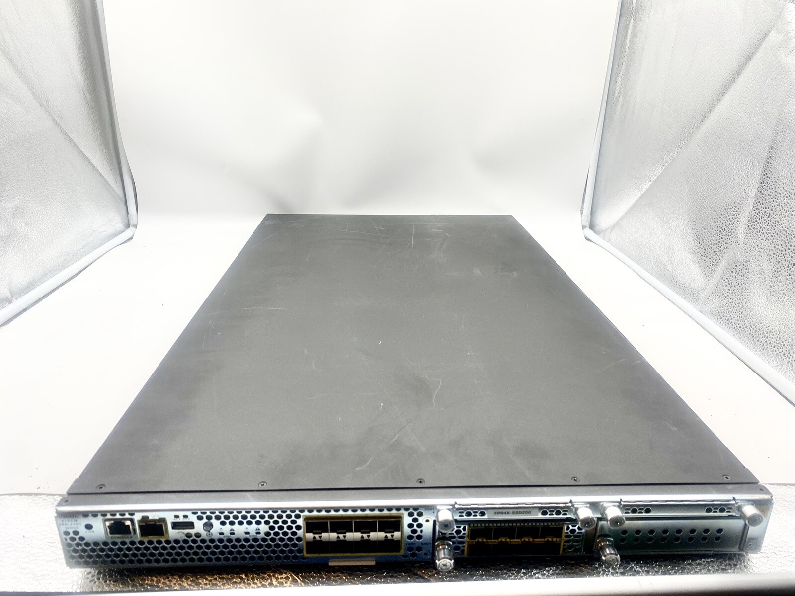 Cisco FPR-4120-K9 V07 FPR4120 Firepower 4100 firewall appliance w FPR4K-SSD200