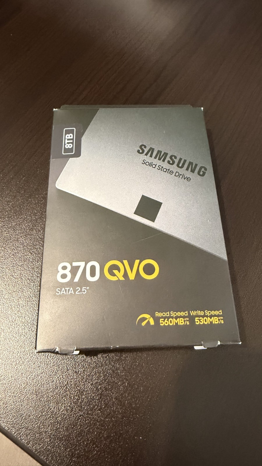 8TB Samsung 870 QVO - 8TB - 2.5" SATA III 3D NAND SSD MZ-77E8T0B - Brand NEW