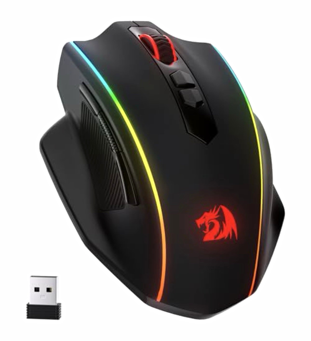 Redragon Vampire Elite Wireless RGB Gaming Mouse 16000 DPI Black
