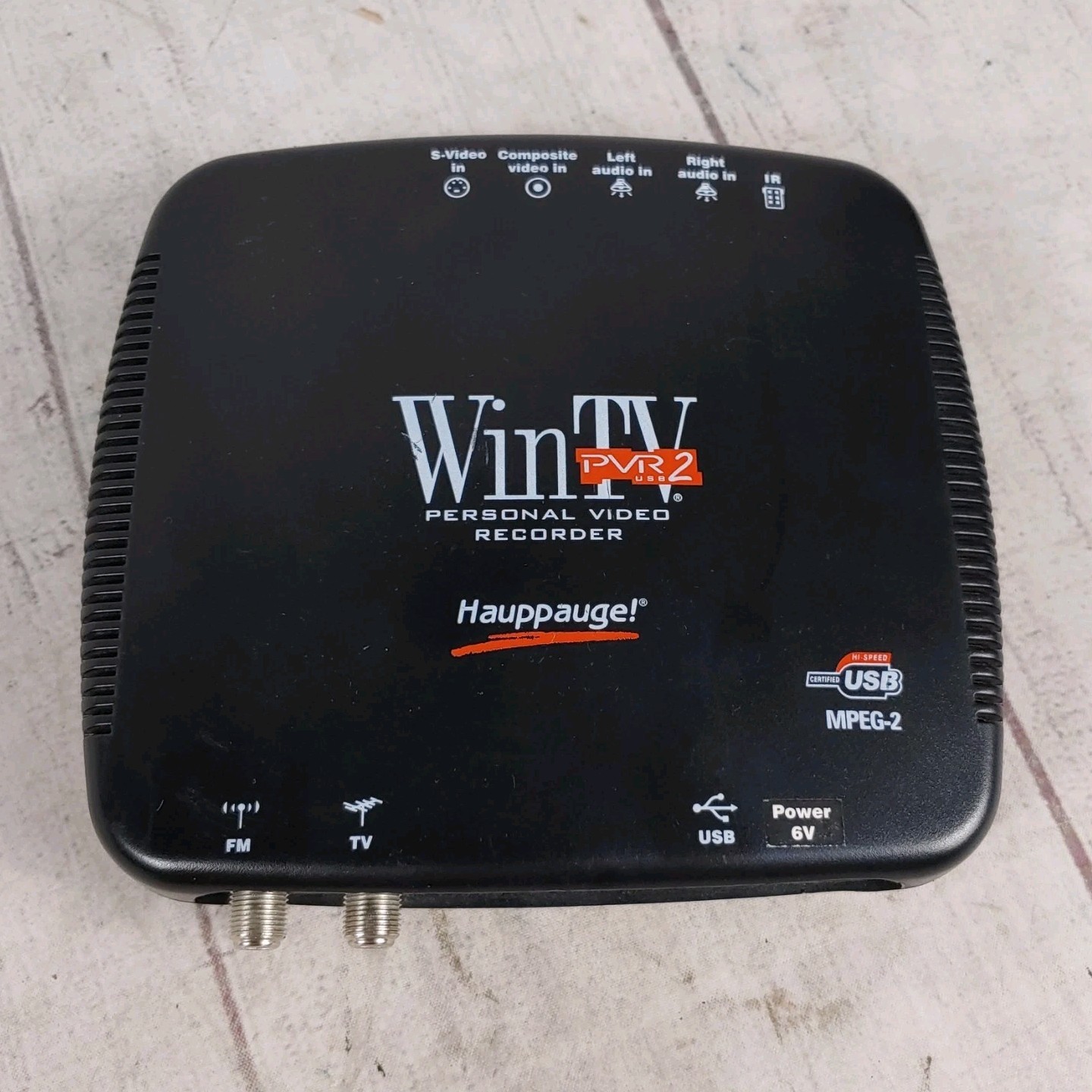 Hauppauge WinTV-PVR USB 2 MCE Edition - Personal Video Recorder - TESTED WORKING