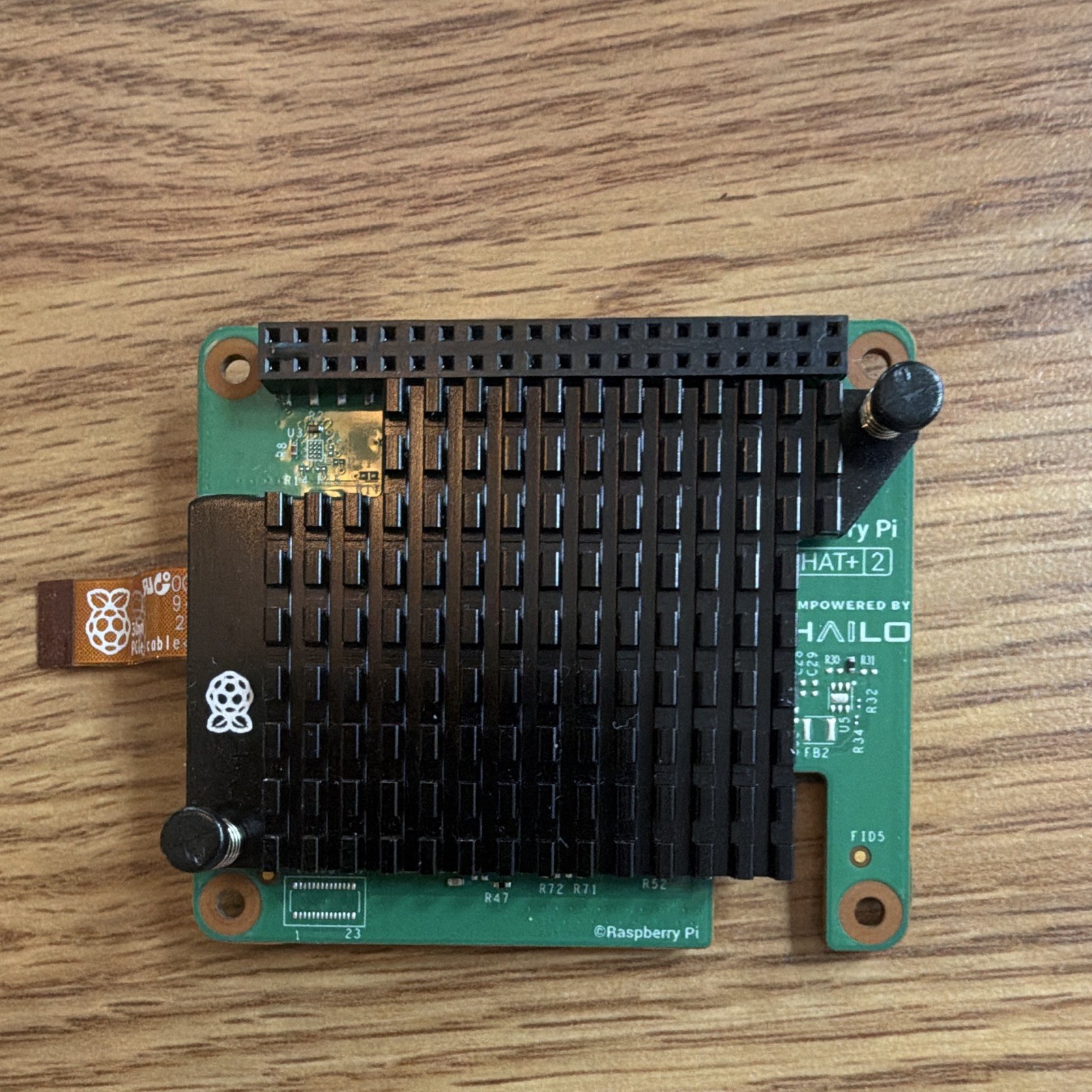 Raspberry Pi AI HAT+ 2 Raspberry Pi HAT Board with Heatsink (AIHATPLUS2)