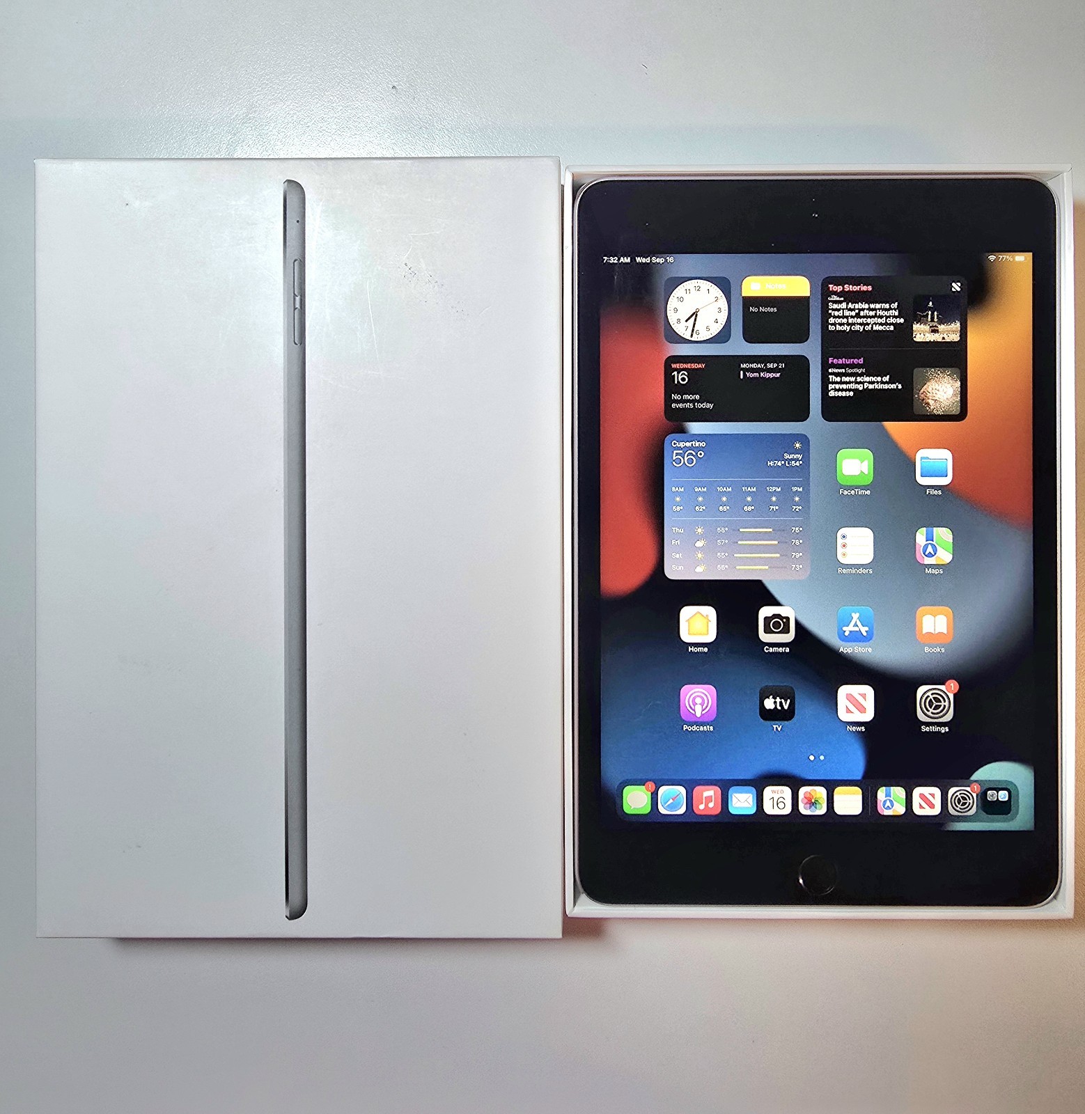 Apple iPad 4th Gen Wi-Fi Tablet 64GB 7.9"