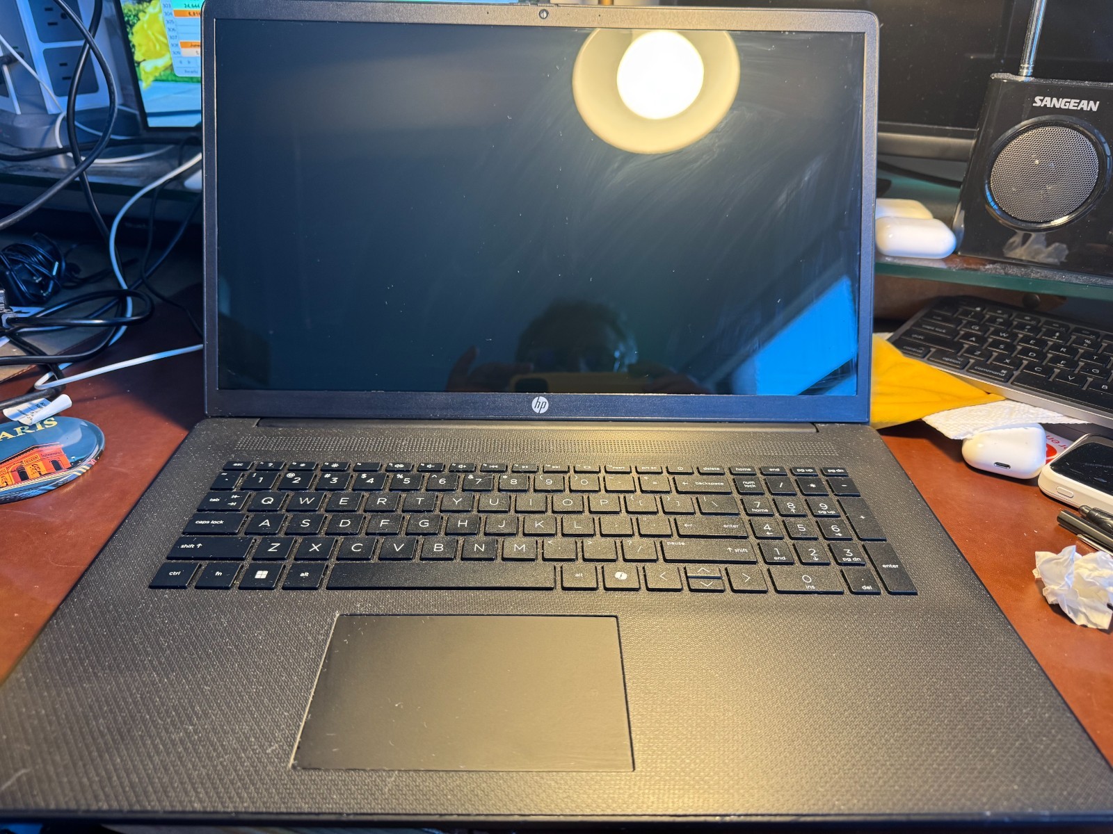 HP 17t-cn300 CTO 17" Laptop-Non-Working--Parts/Repair--Includes HP Charger