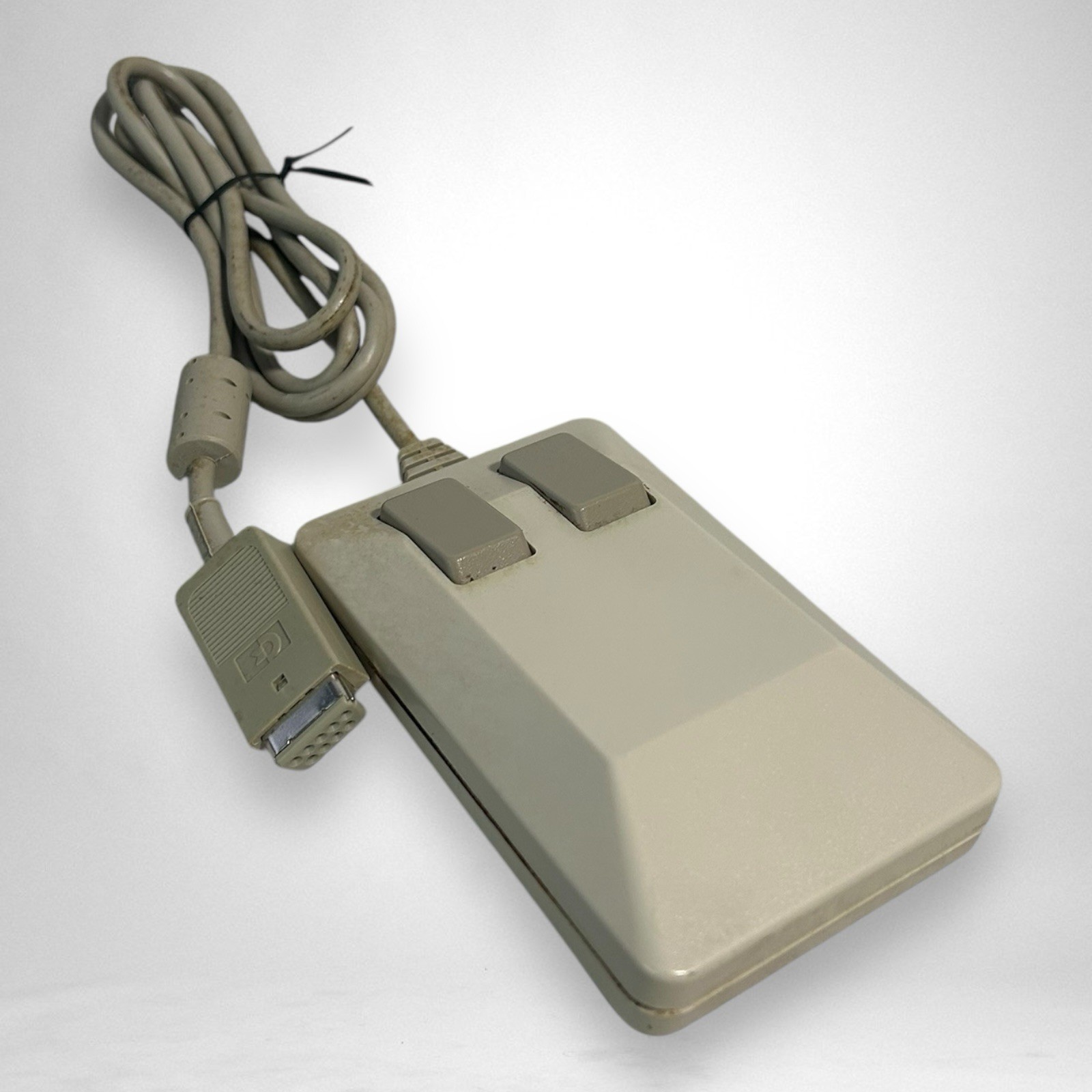 Original Commodore Amiga Tank Mouse 2-Button 9 Pin 2500 -  Untested