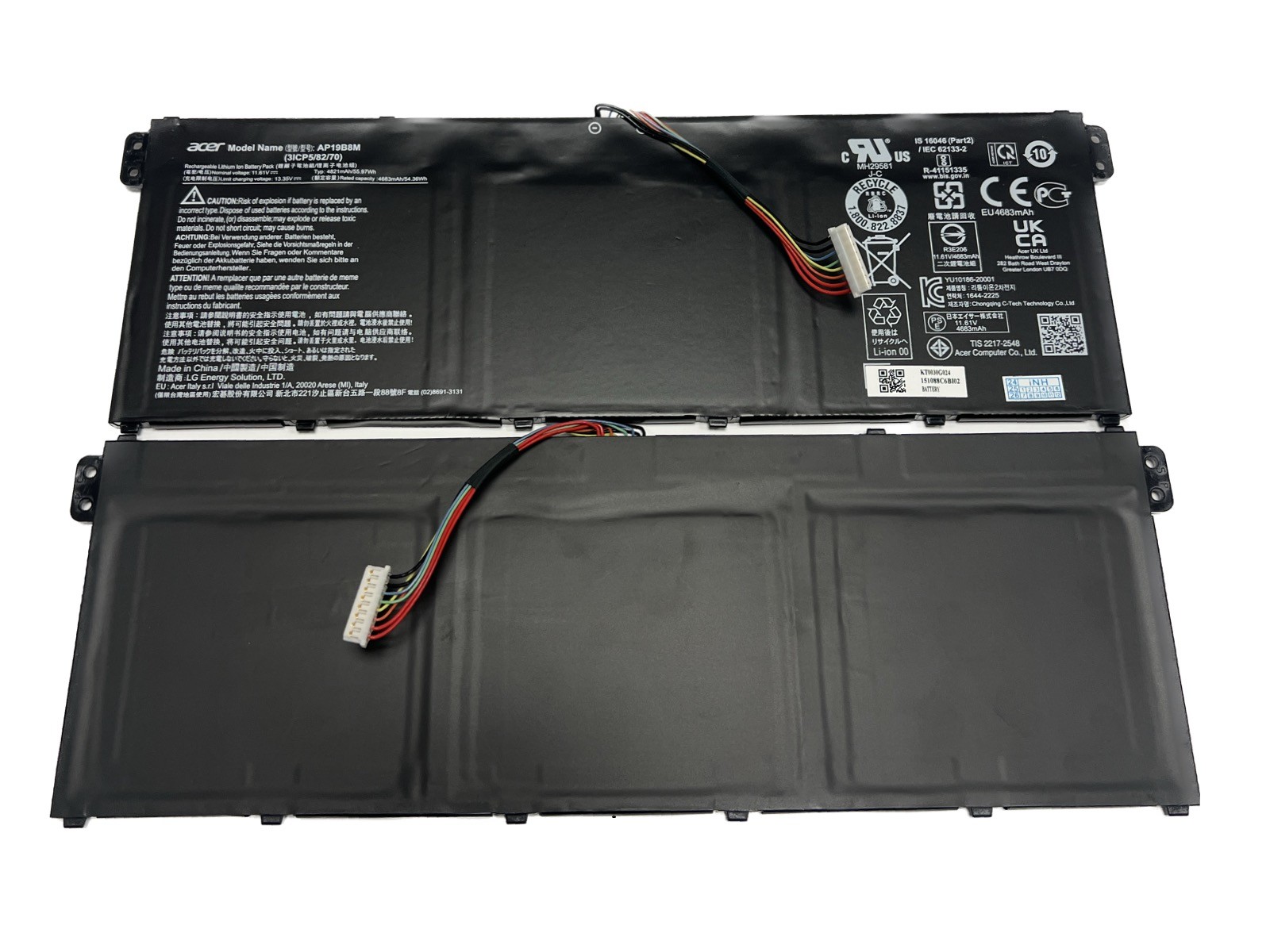new Genuine Battery AP19B8M KT.0030G.024 For Acer Chromebook Spin 714 CP714-1WN