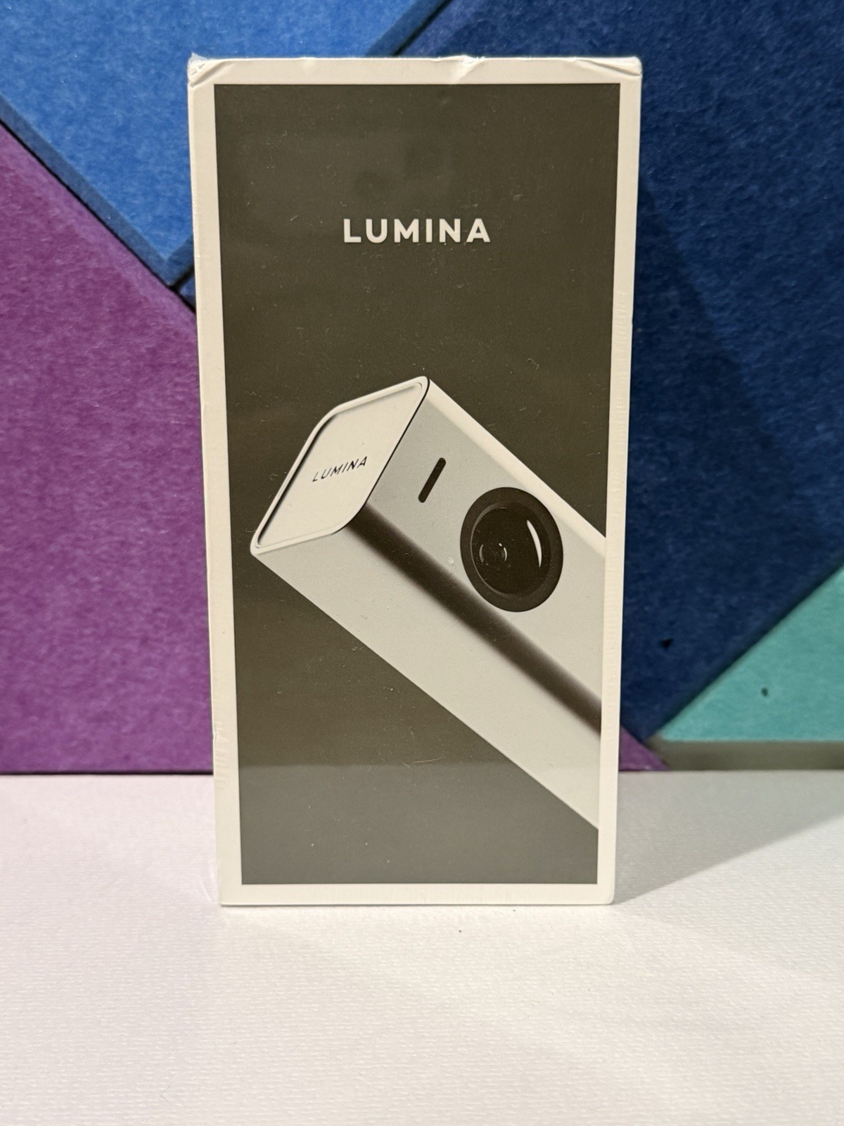 Lumina 4K AI Camera Webcam 4K Auto Framing Background Blur Silver