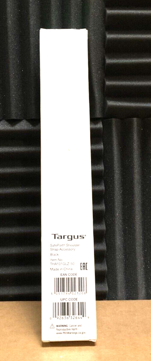 Targus SafePORT Shoulder Strap THA101GLZ ❤️️ ✅ ❤️️ ✅ OPEN BOX ❤️️ ✅ ❤️️ ✅