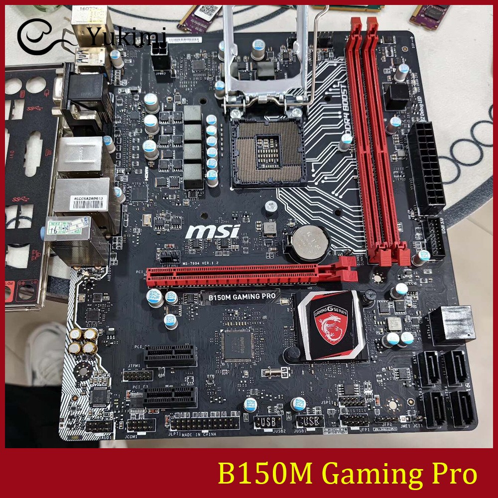 FOR MSI B150M Gaming Pro DDR4*2 32GB LGA1151 HDMI DVI-D VGA mATX Ｍotherboard
