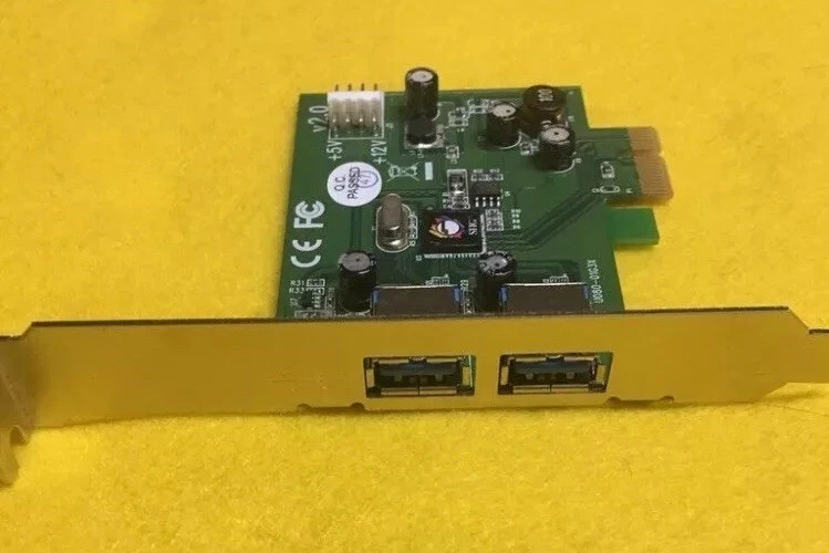 SIIG DP Superspeed USB3.0 2-Port PCle- JU-P20412-S2 