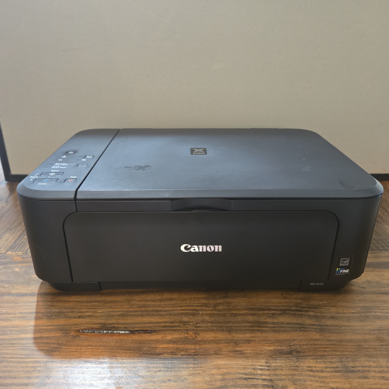 Canon Pixma MG3520 All-In-One Inkjet Color Printer Scanner Copier