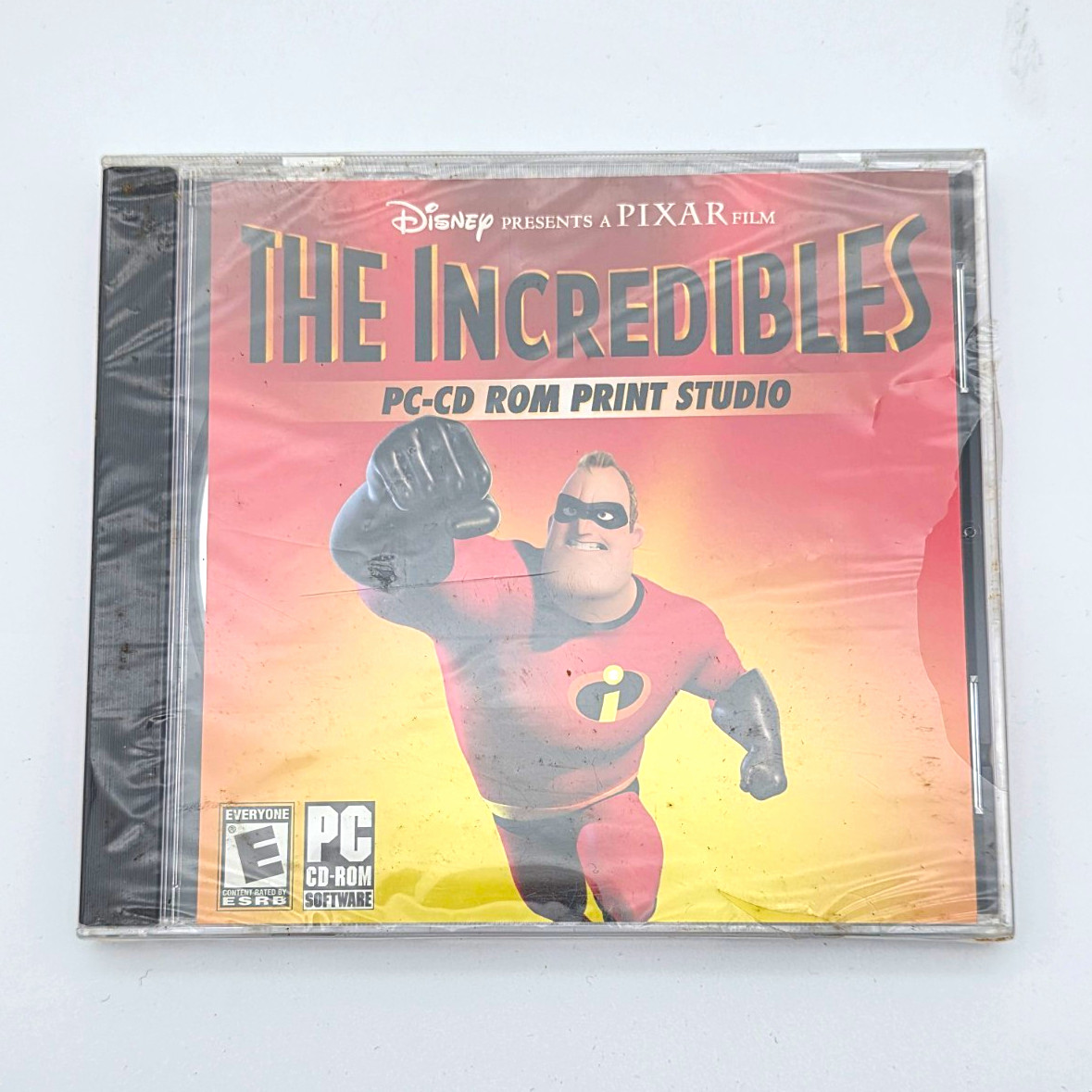 Disney Pixar The Incredibles Print Studio PC CD-ROM Windows 98/Me/XP New