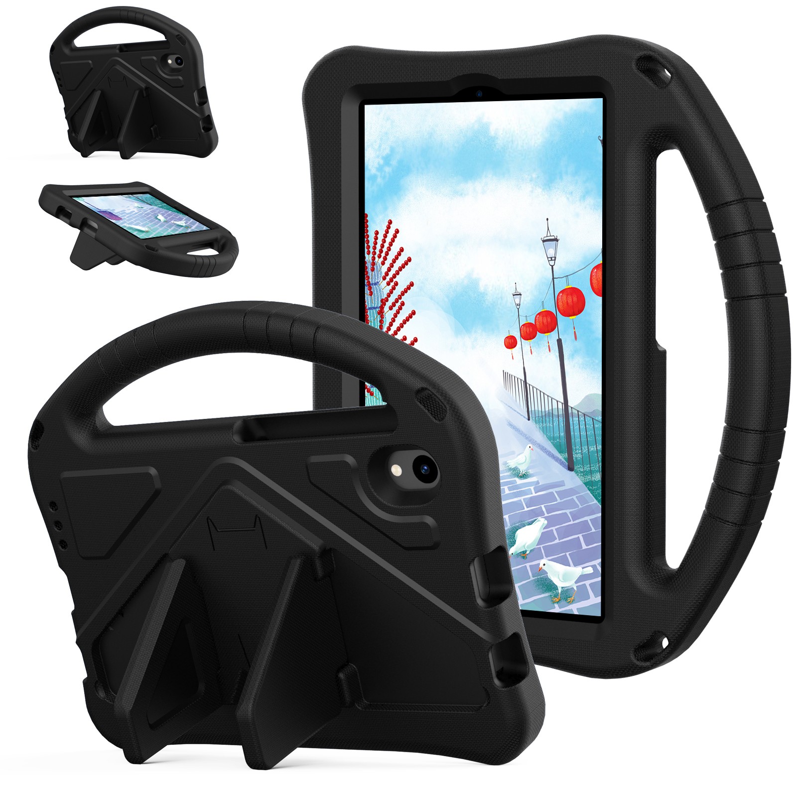 For Walmart Onn 7'' / 8.1'' (Model 2026) Shockproof Kids EVA Stand Case Cover