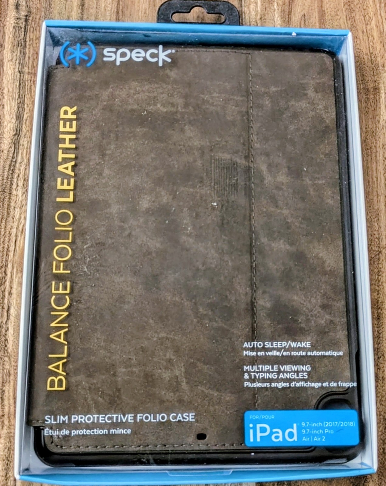Speck Stylefolio for iPad Air/Air 2 Balance Folio Brown Leather