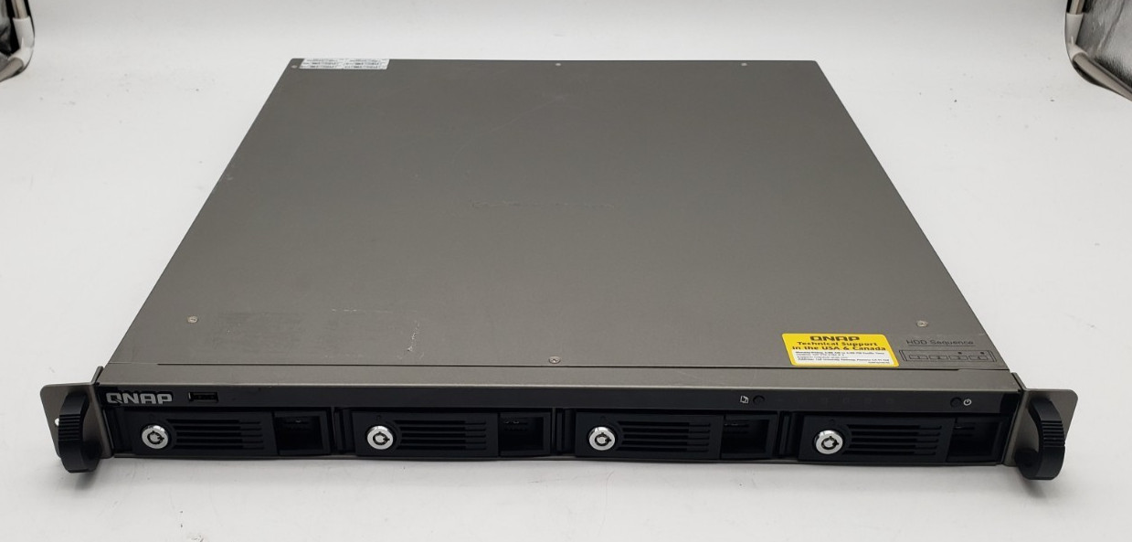 QNAP Rackmount NAS | Model: TS-453U | 16GB Ram | No HDDs | Tested, Working