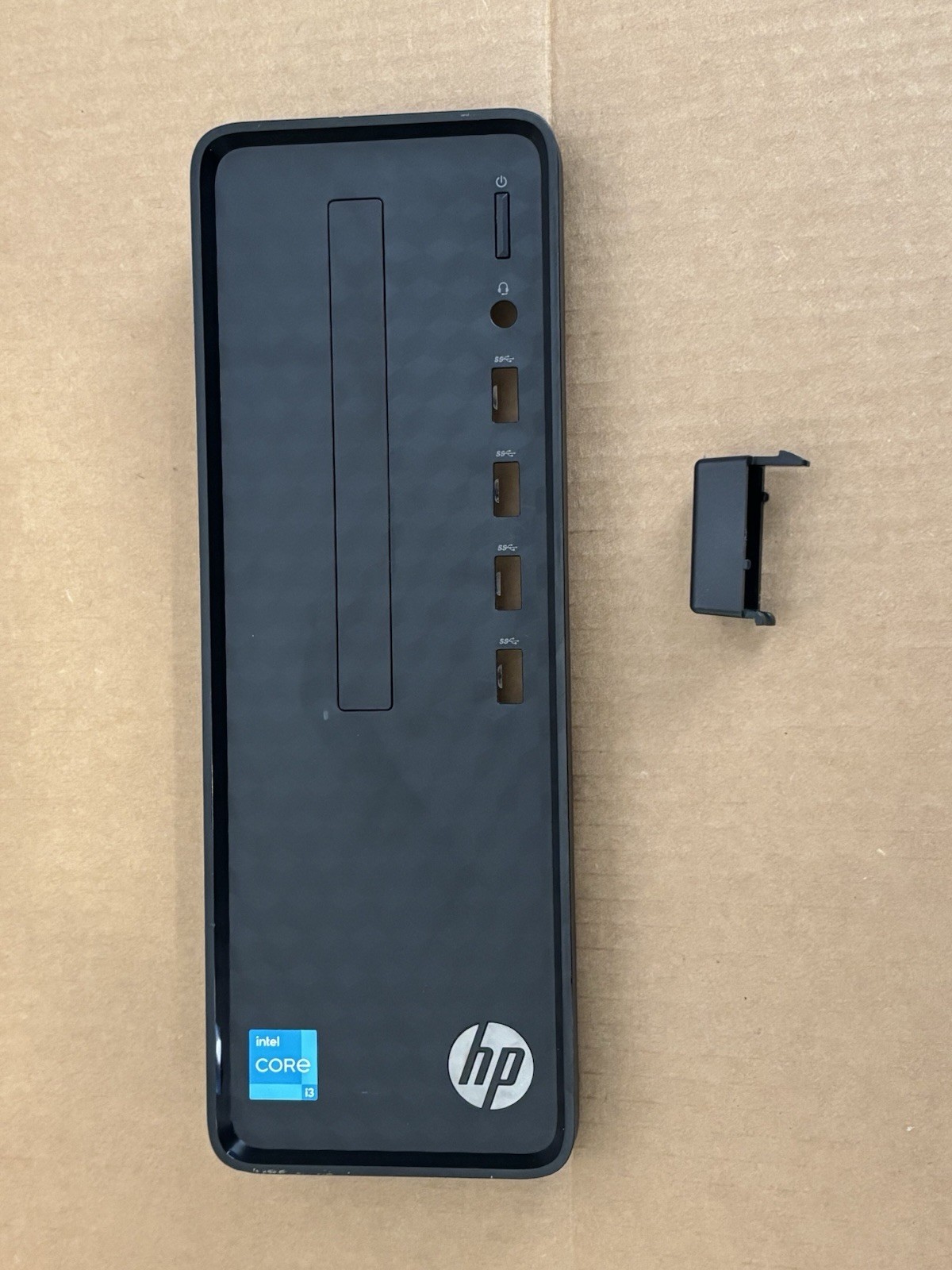 HP Slim S01 Front Bezel Faceplate / Trim / USB Bracket / Rear Cover OEM Parts