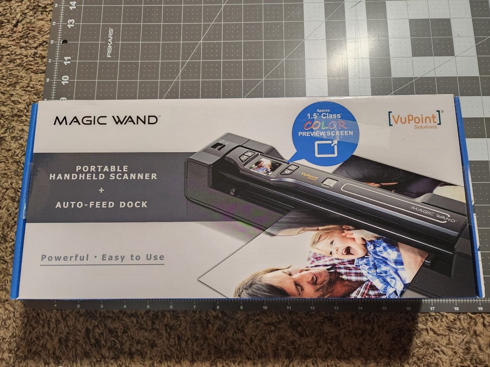 VuPoint Magic Wand Portable Handheld Scanner and Auto-Feed Dock